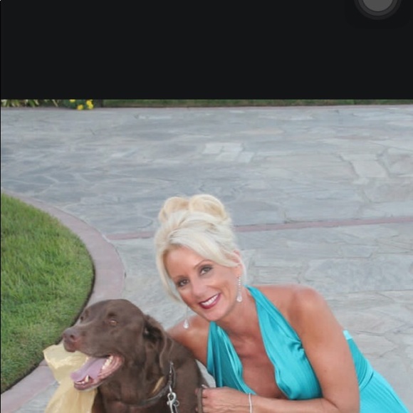 Halter Satin accordion pleated Marilyn Monroe style Dress - Picture 2 of 6